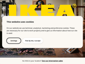 'ikea.es' screenshot