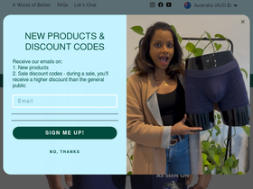 thebettercollection.com.au homepage screenshot
