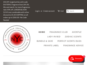 ladyinred.com homepage screenshot