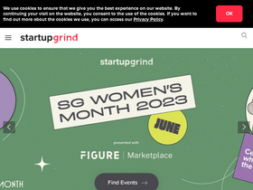 'startupgrind.com' screenshot