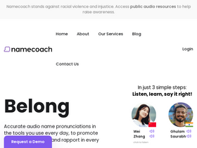 'name-coach.com' screenshot