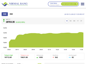 'nirmalbang.com' screenshot