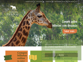 'zoo.pt' screenshot