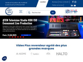 'videoplusfrance.com' screenshot