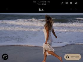 ishshop.com homepage screenshot