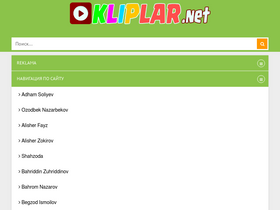 'kliplar.net' screenshot