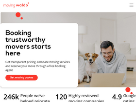 'movingwaldo.com' screenshot