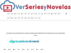 'verseriesynovelas.online' screenshot