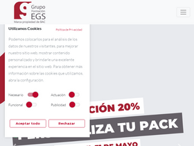 'formacionegs.com' screenshot