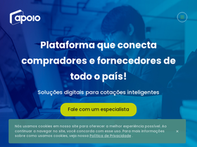 'apoiocotacoes.com.br' screenshot
