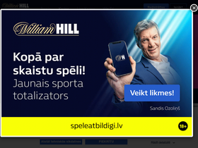 'williamhill.lv' screenshot