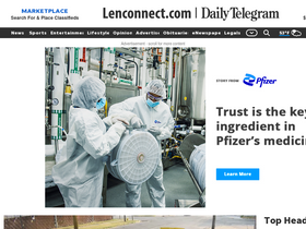 'lenconnect.com' screenshot