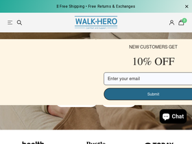 'walkhero.com' screenshot