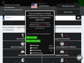 'schmiedmann.se' screenshot