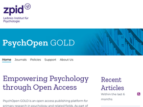 'psychopen.eu' screenshot