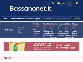 'bassanonet.it' screenshot