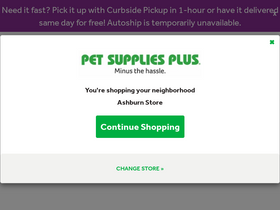 'petsuppliesplus.com' screenshot