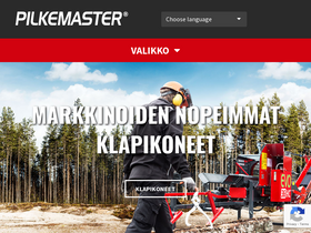 'pilkemaster.fi' screenshot