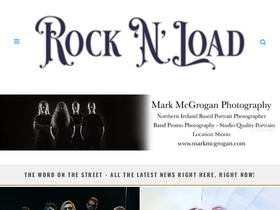 'rocknloadmag.com' screenshot