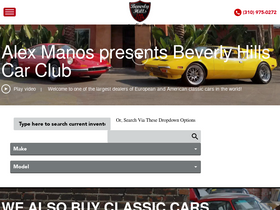 'beverlyhillscarclub.com' screenshot