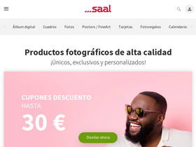 'saal-digital.es' screenshot
