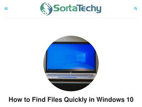 'sortatechy.com' screenshot