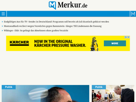 'merkur.de' screenshot