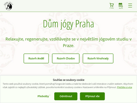 'dum-jogy.cz' screenshot