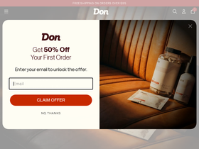 Edward Don & Company homepage screenshot