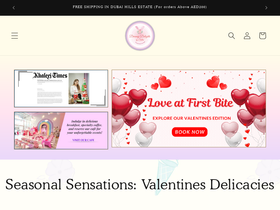 dreamydelightsbysidra.com homepage screenshot