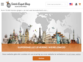 'dutchexpatshop.com' screenshot