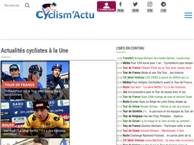 Direct velo best sale cyclisme actu