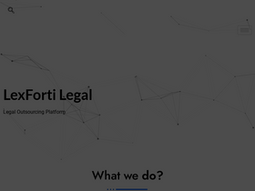 'lexforti.com' screenshot