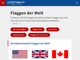 'welt-flaggen.de' screenshot
