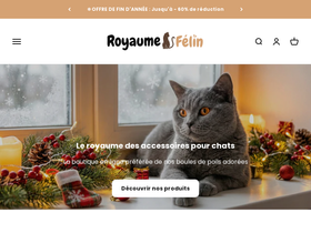 Royaumefelin website screenshot