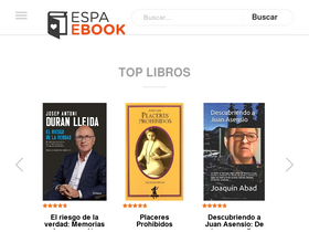 'espaebook.mobi' screenshot