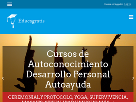 'educagratis.cl' screenshot