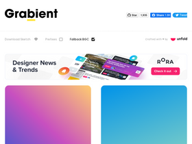 'grabient.com' screenshot