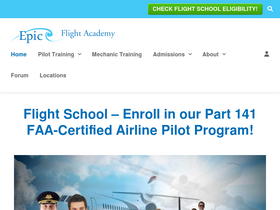 'epicflightacademy.com' screenshot
