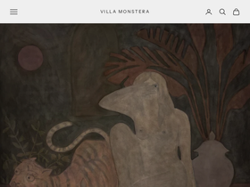 villamonstera.com homepage screenshot