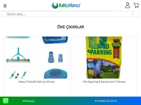 'bahcehavuz.com' screenshot