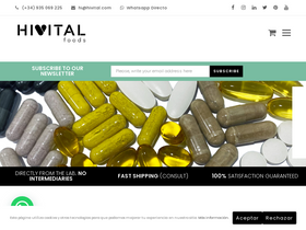 'hivital.com' screenshot