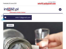 'info112.pl' screenshot