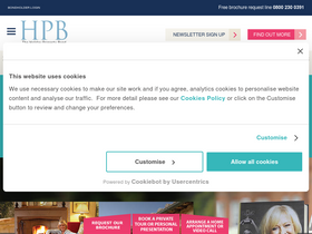 'hpb.co.uk' screenshot