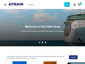 atmain.in homepage screenshot