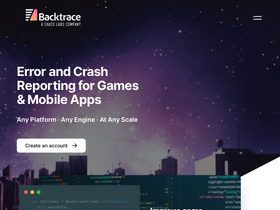 'backtrace.io' screenshot