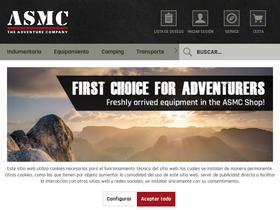 'asmc.es' screenshot