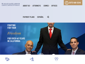 'wklaw.com' screenshot