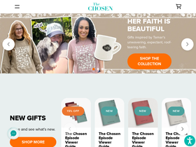 thechosen.app homepage screenshot