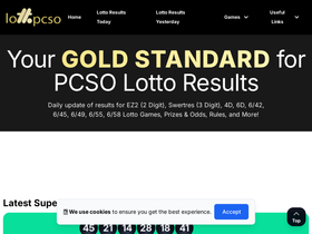 Pcso lotto results deals pwedeh